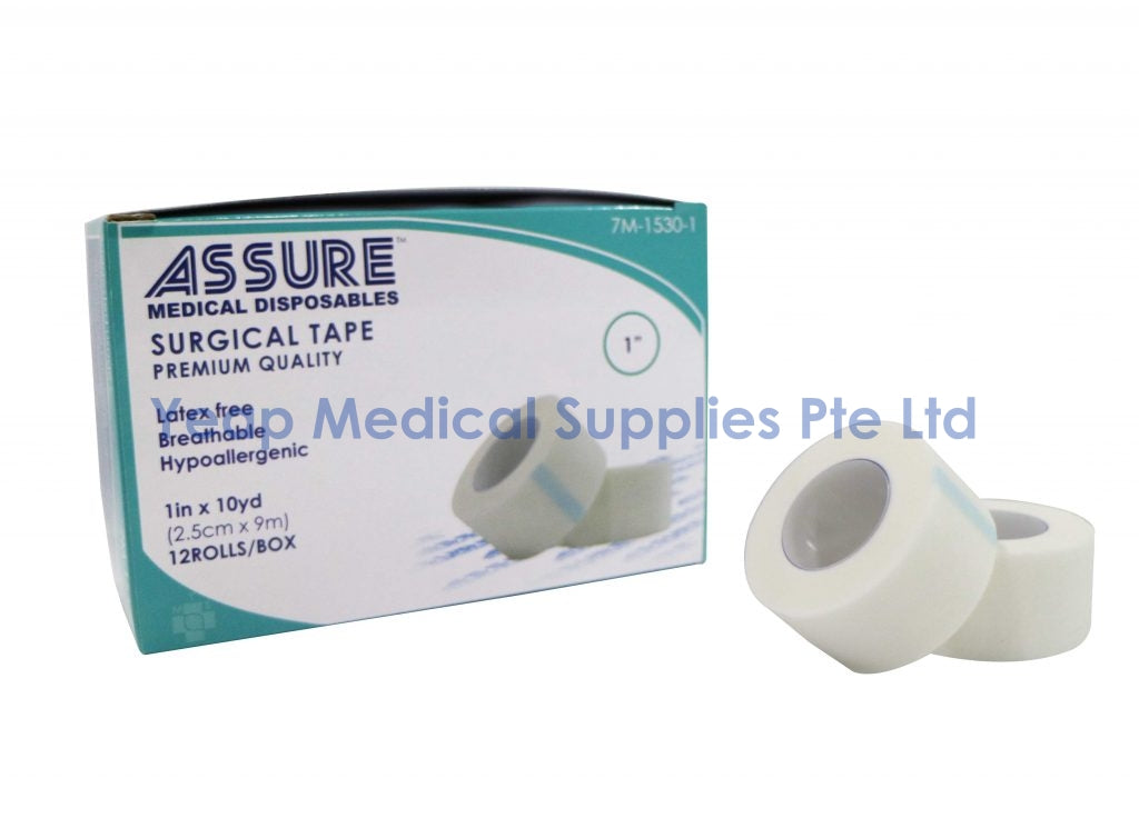 ASSURE Surgical Tape w/o dispenser (1 x 10YDS) – CRAZYBADMAN